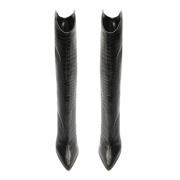 Schutz knee high block boots - Picture 2 of 7